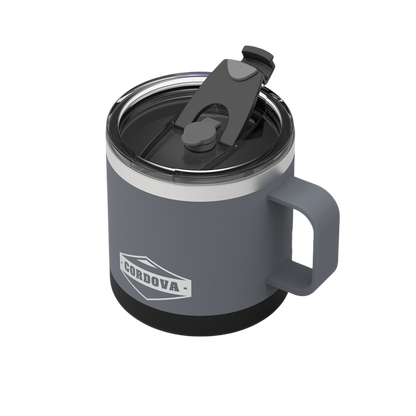 Trailhead Class 14oz No-Spill 14 oz Stainless Steel Insulated Mug in Scree Gray