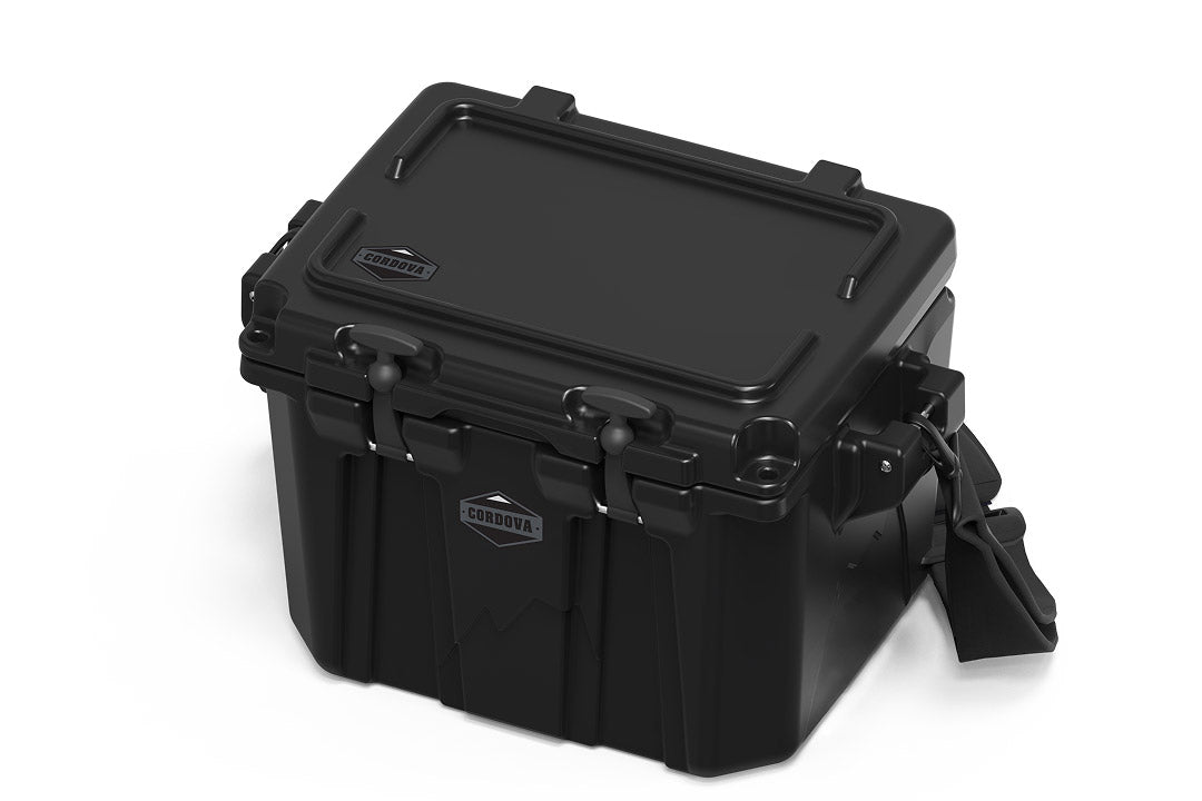 Recycled Black Obsidian Hard Cooler | Cordova Outdoors