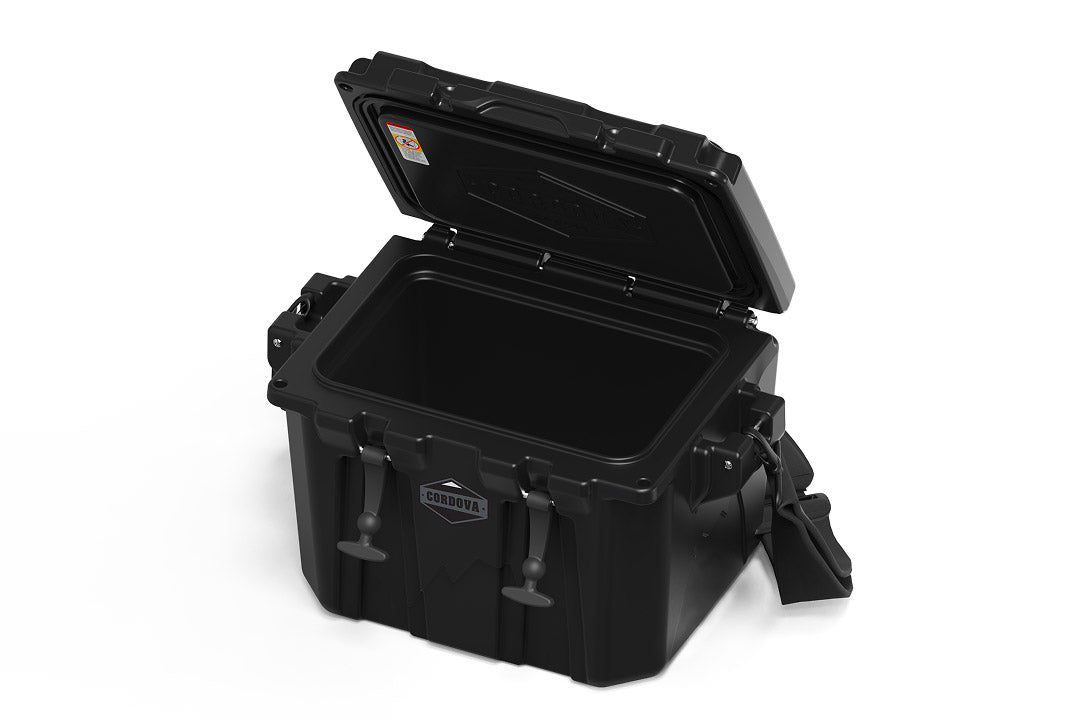Recycled Black Obsidian Hard Cooler | Cordova Outdoors