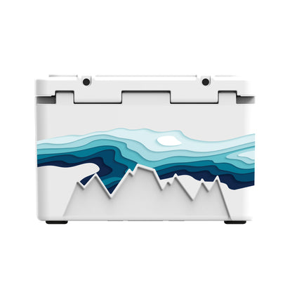 45 qt Snowcap Whitewater [Snowcap] [Whitewater] [45 qt]