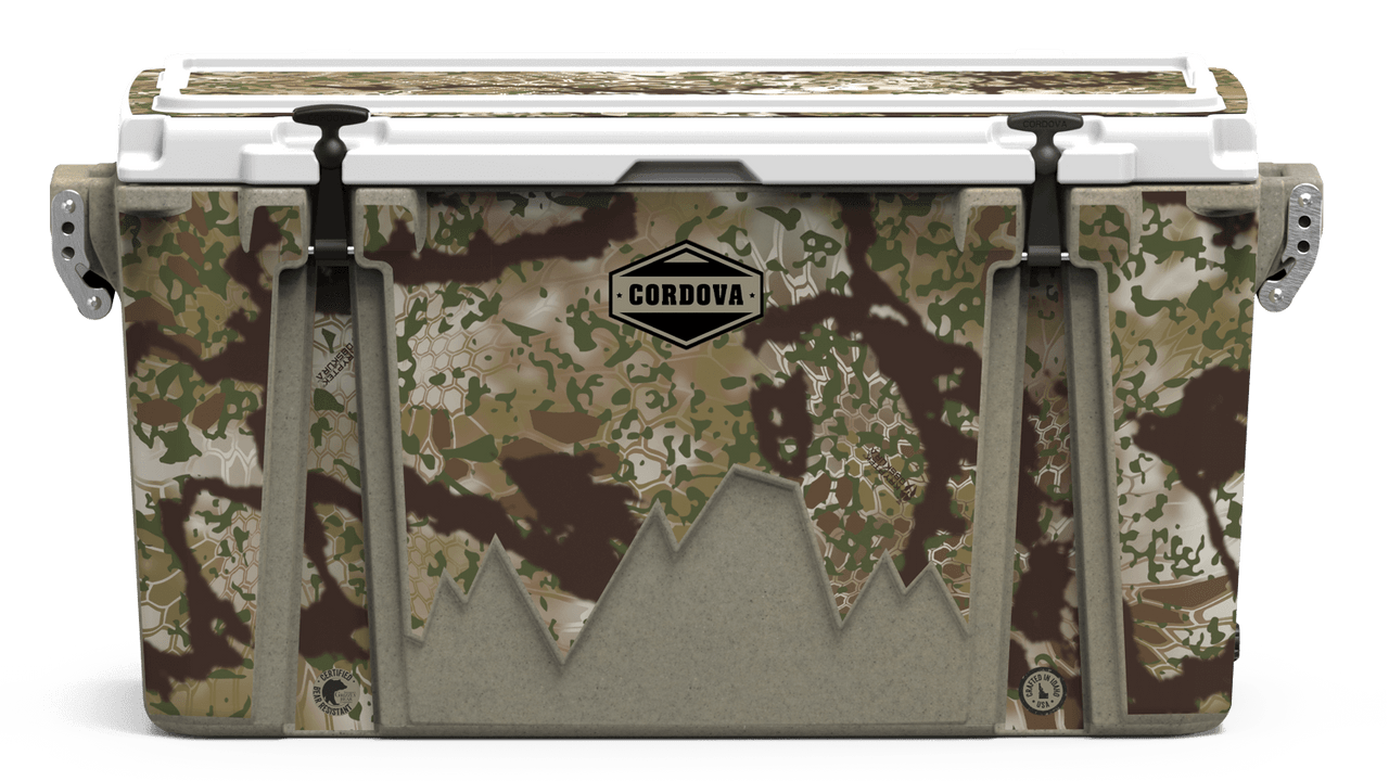 88 qt sandstone Kryptek Obskura camo hard cooler [88 qt]