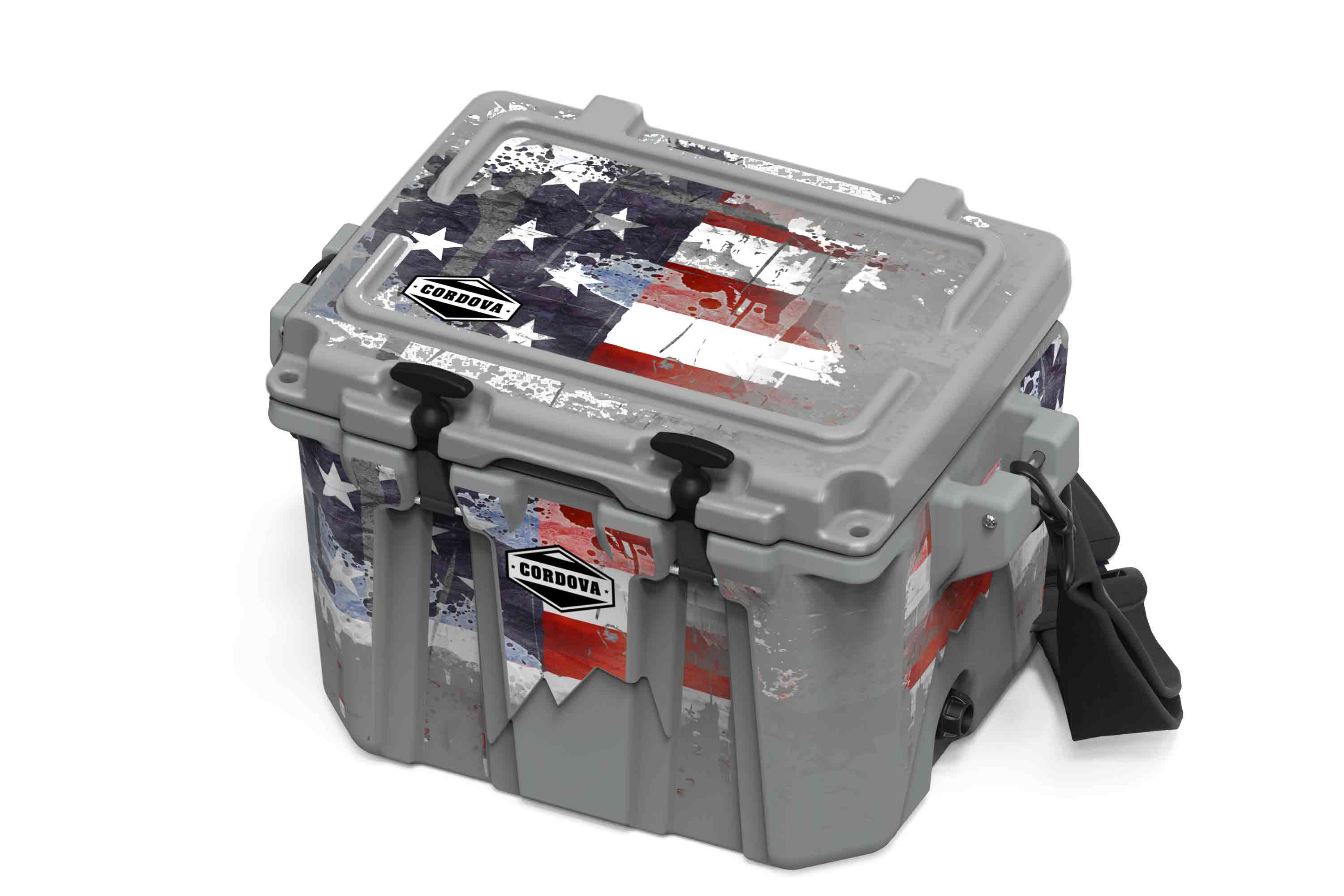 Americana Cooler | USA-Made American Flag Hard Cooler - Cordova