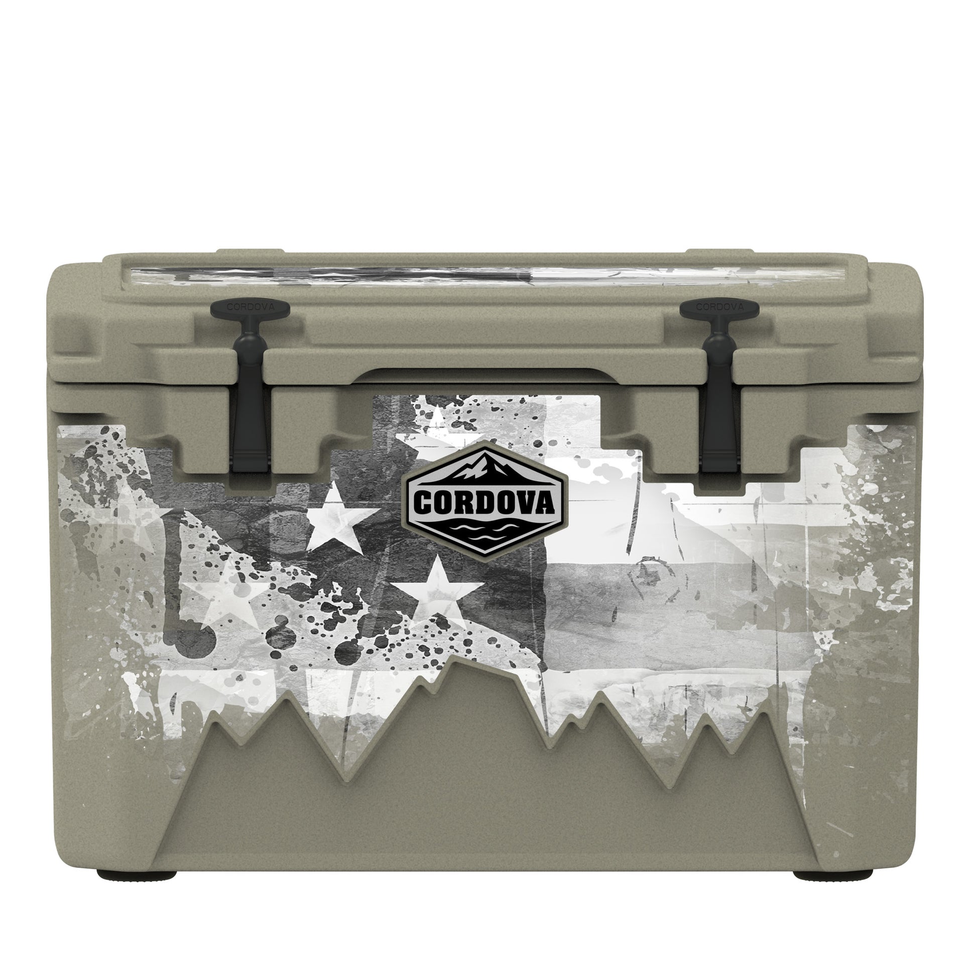 [Sandstone] [Americana Grayscale] [45 qt]