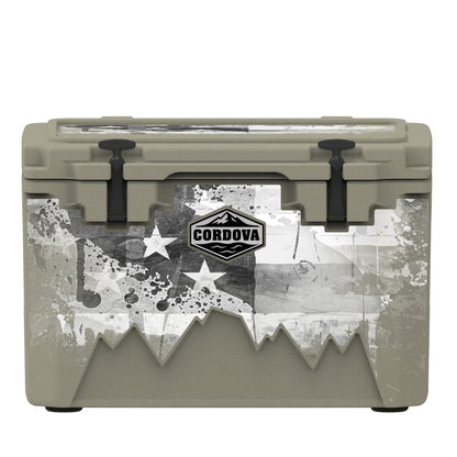 [Sandstone] [Americana Grayscale] [45 qt]