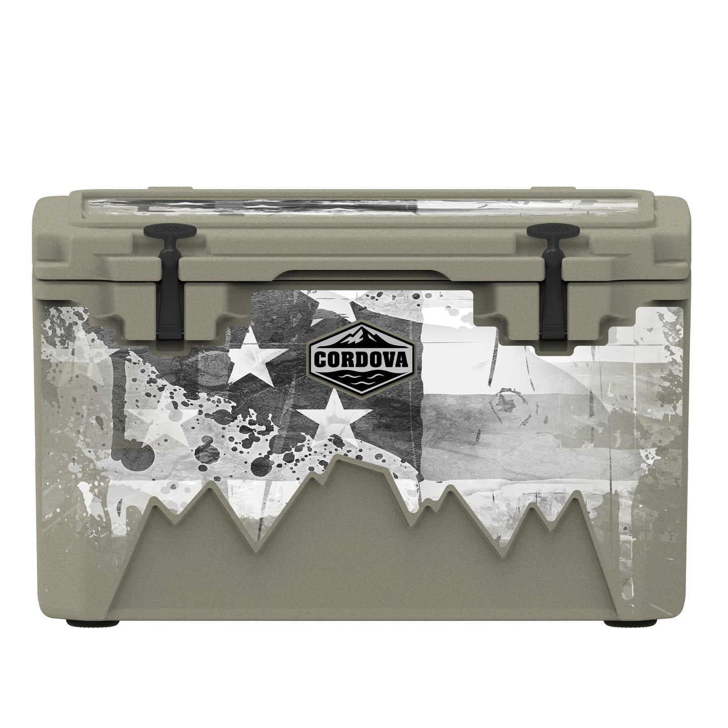 [Sandstone] [Americana Grayscale] [65 qt]