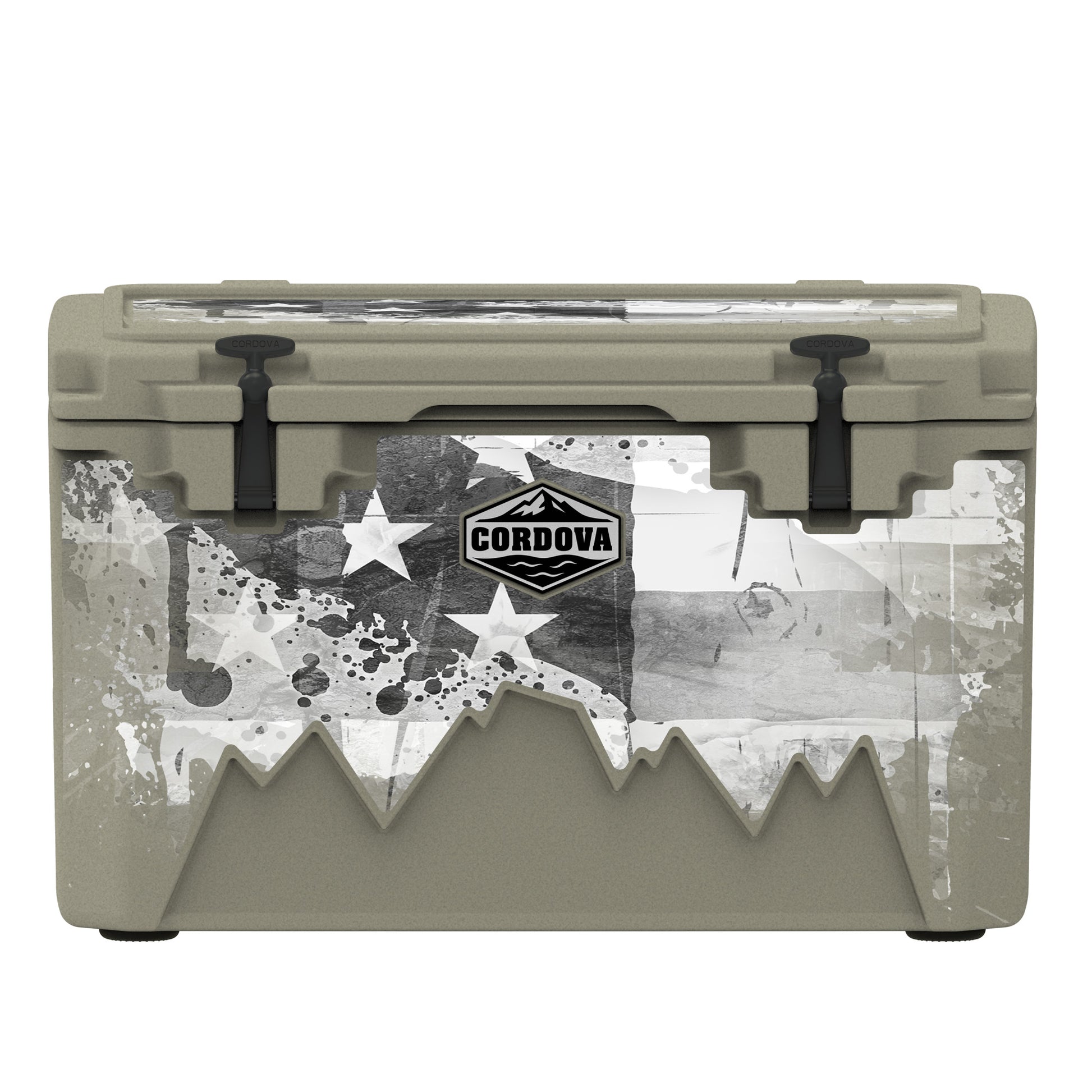 [Sandstone] [Americana Grayscale] [65 qt]