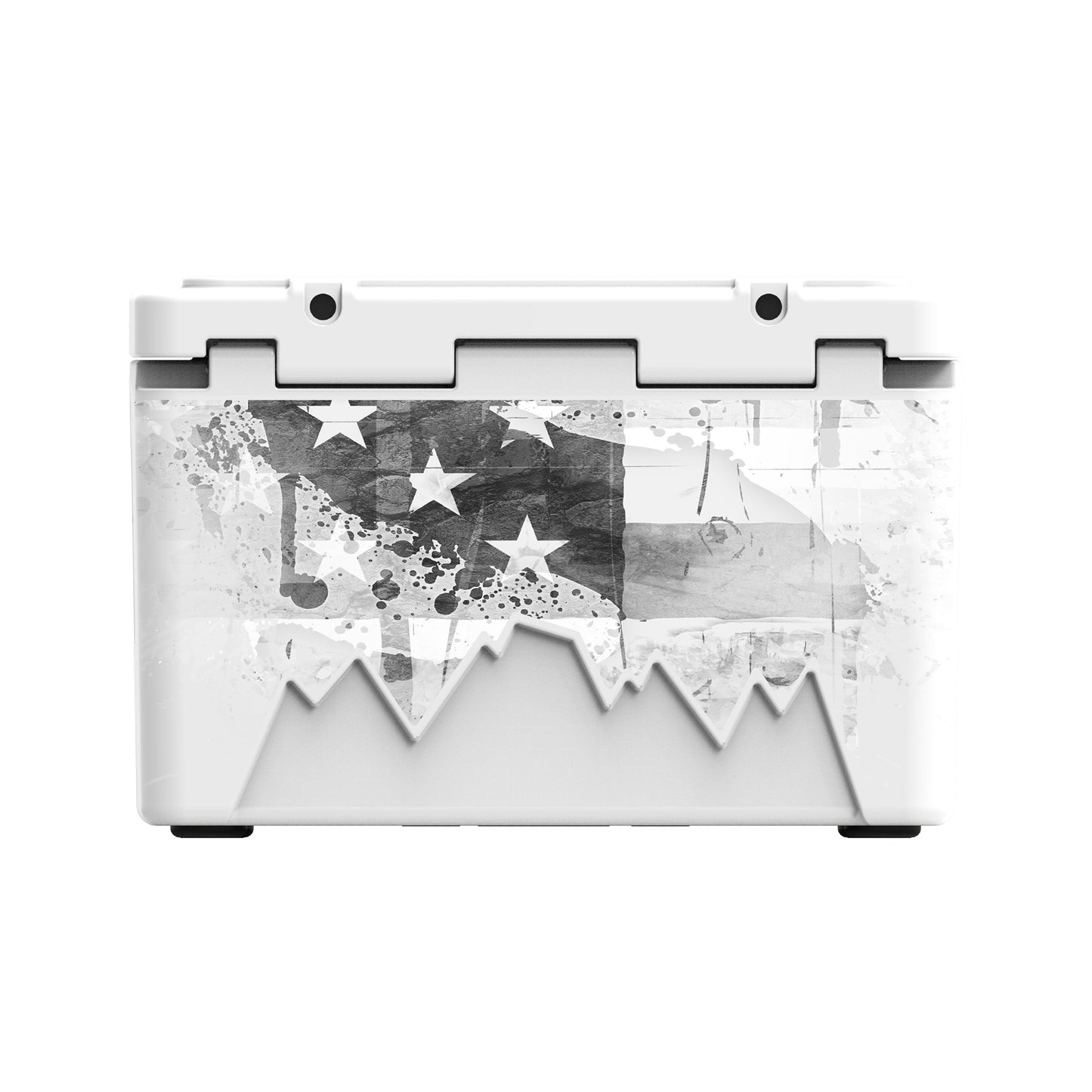 [Snowcap] [Americana Grayscale] [45 qt]