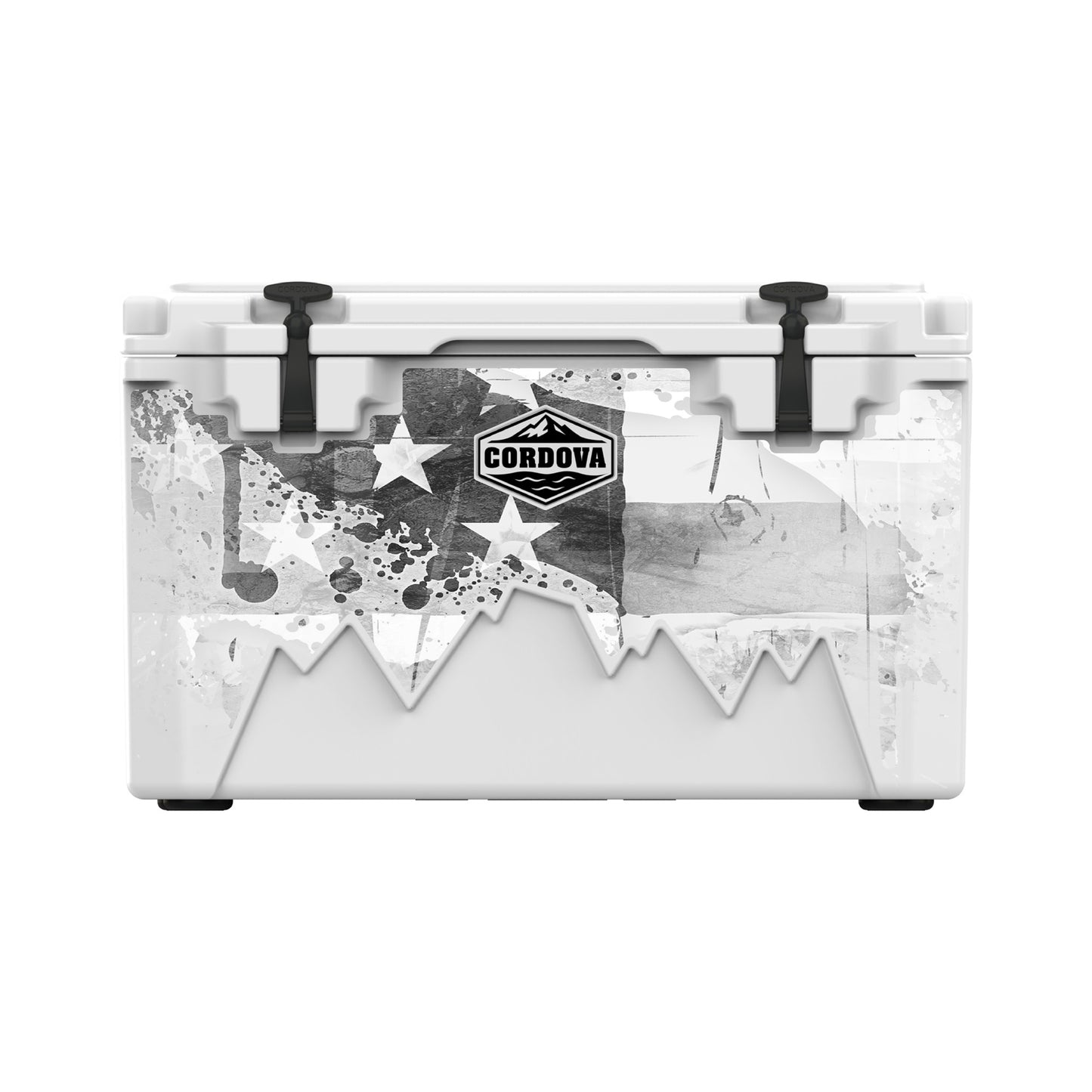 [Snowcap] [Americana Grayscale] [65 qt]