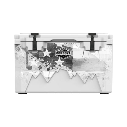 [Snowcap] [Americana Grayscale] [65 qt]