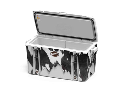 [Black and White Longhorn] 88 qt