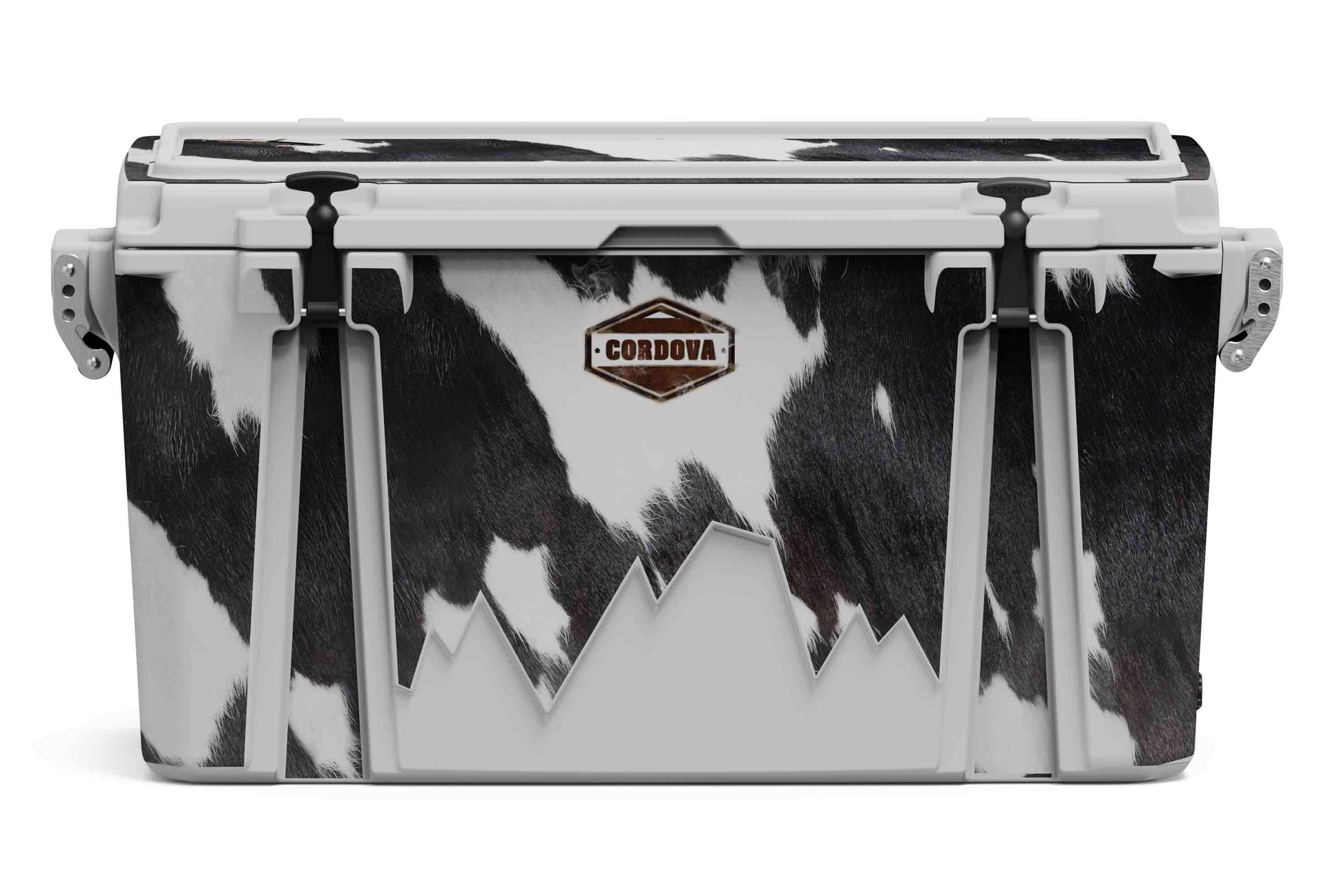 [Black and White Longhorn] 88 qt