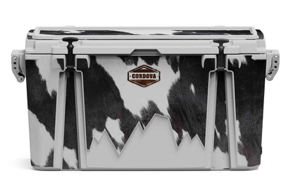 [Black and White Longhorn] 88 qt