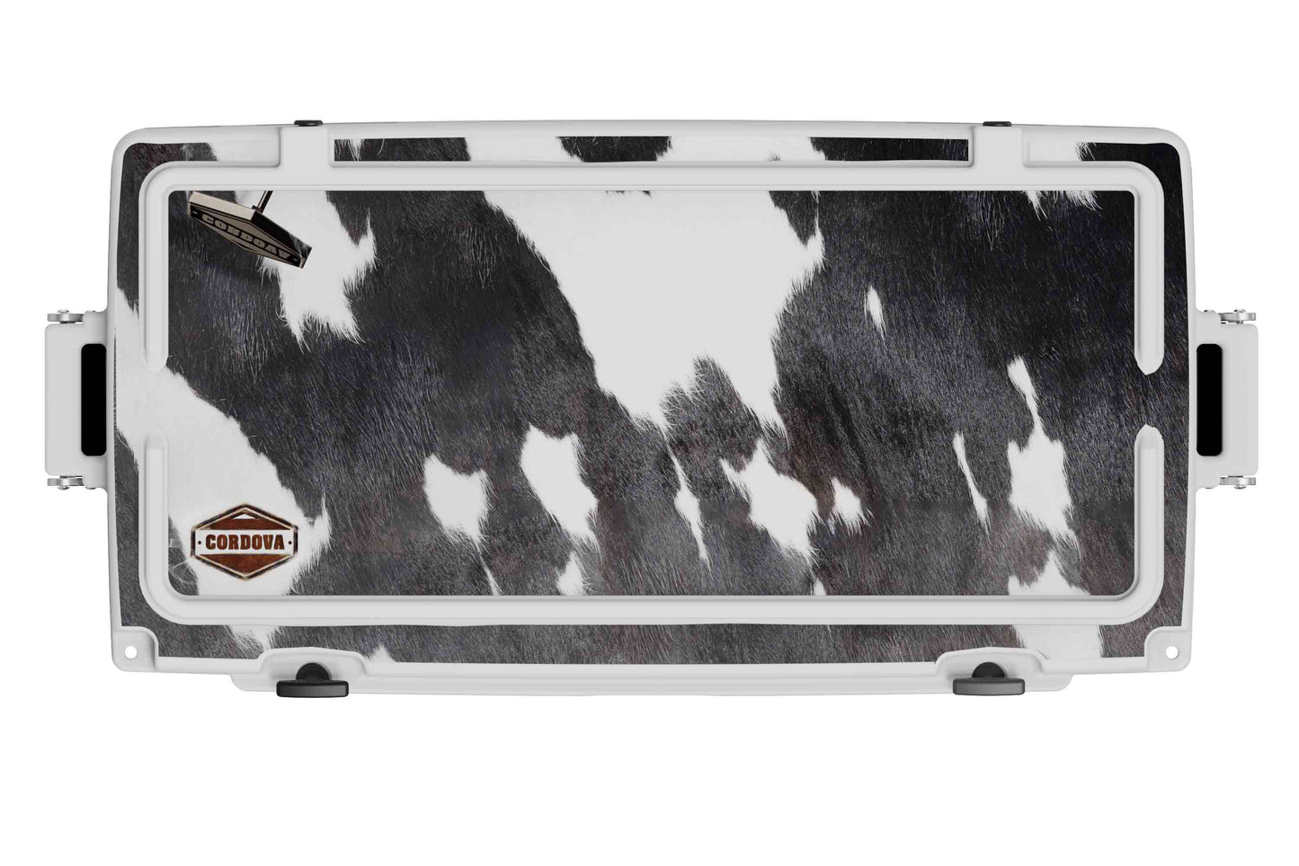 [Black and White Longhorn] 88 qt