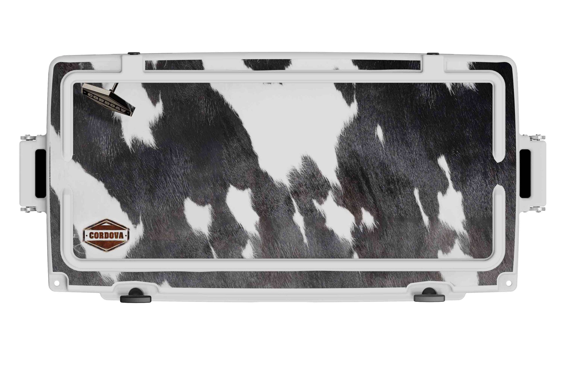 [Black and White Longhorn] 88 qt