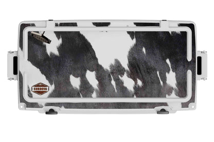 [Black and White Longhorn] 88 qt