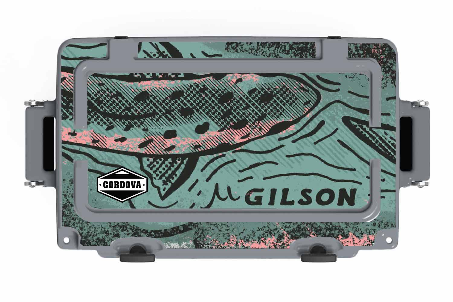 Catch & Release Decorative Cooler | Cordova Outdoors x Gilson Snow