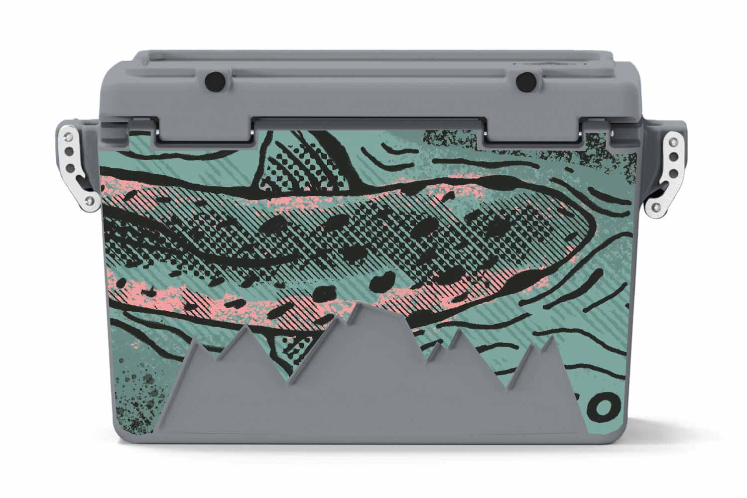Catch & Release Decorative Cooler | Cordova Outdoors x Gilson Snow