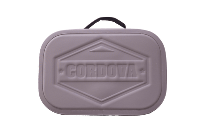 Back view of scree gray Cordova insulated lunch bag cooler [Scree]