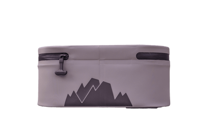 Bottom view of scree gray Cordova insulated cooler lunch bag cooler [Scree]