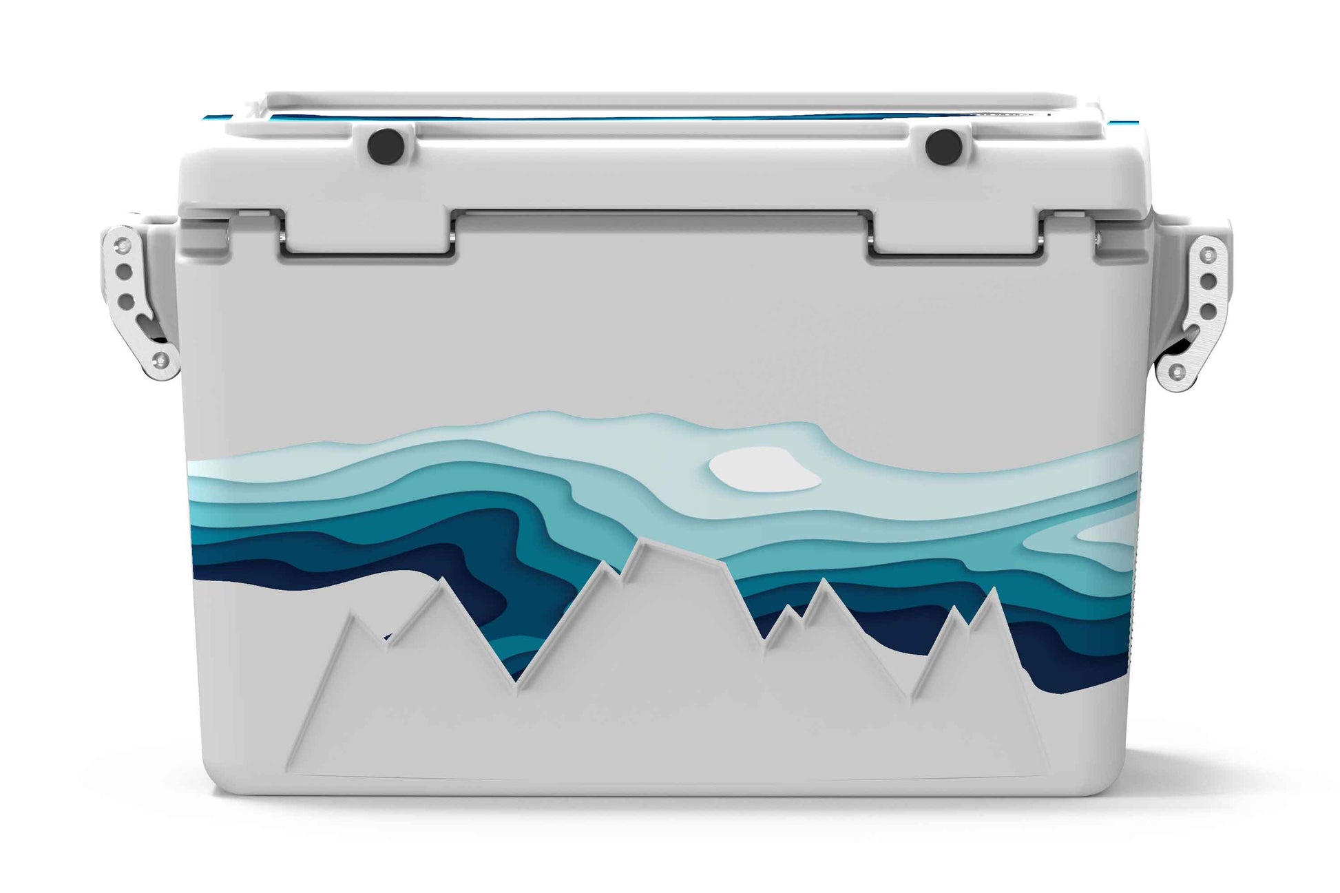 48 qt White Whitewater Back [Snowcap] [Whitewater] [48 qt]