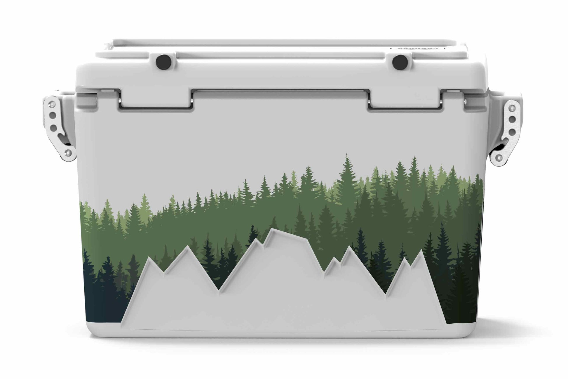 48 qt White Woodland Back [Snowcap] [Woodland] [48 qt]
