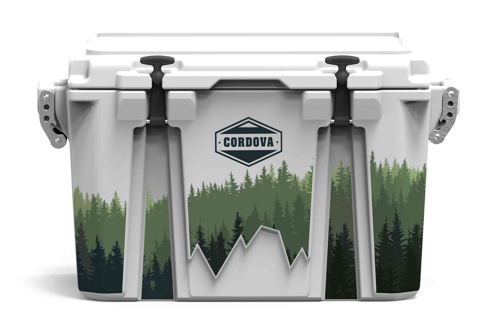 48 qt White Woodland Front [Snowcap] [Woodland] [48 qt]
