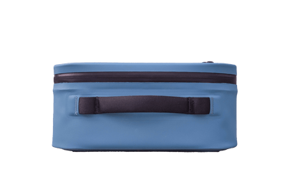Top view of yonder blue Cordova insulated cooler lunch bag cooler [Yonder]
