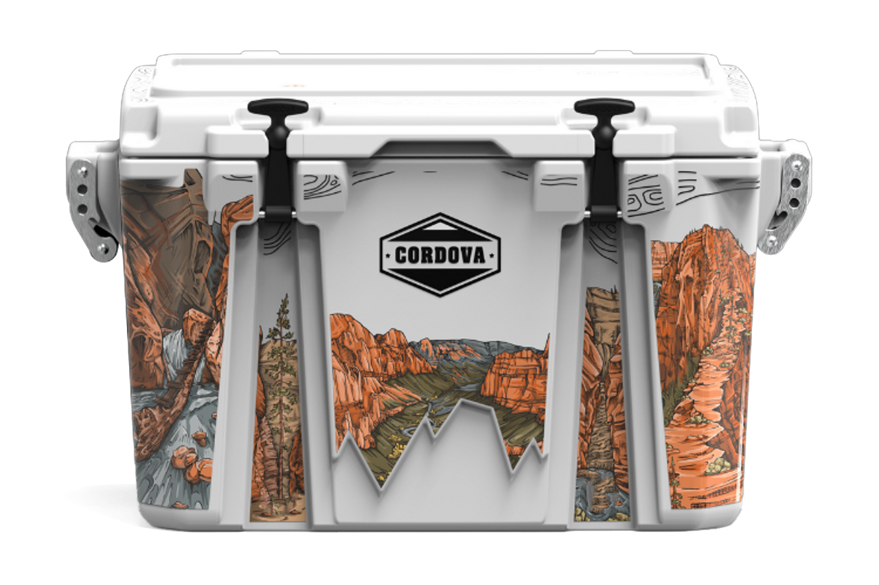 Zion National Park Outdoor Ice Cooler | Cordova Outdoors Zion National Park Outdoor Ice Cooler | Cordova Outdoors