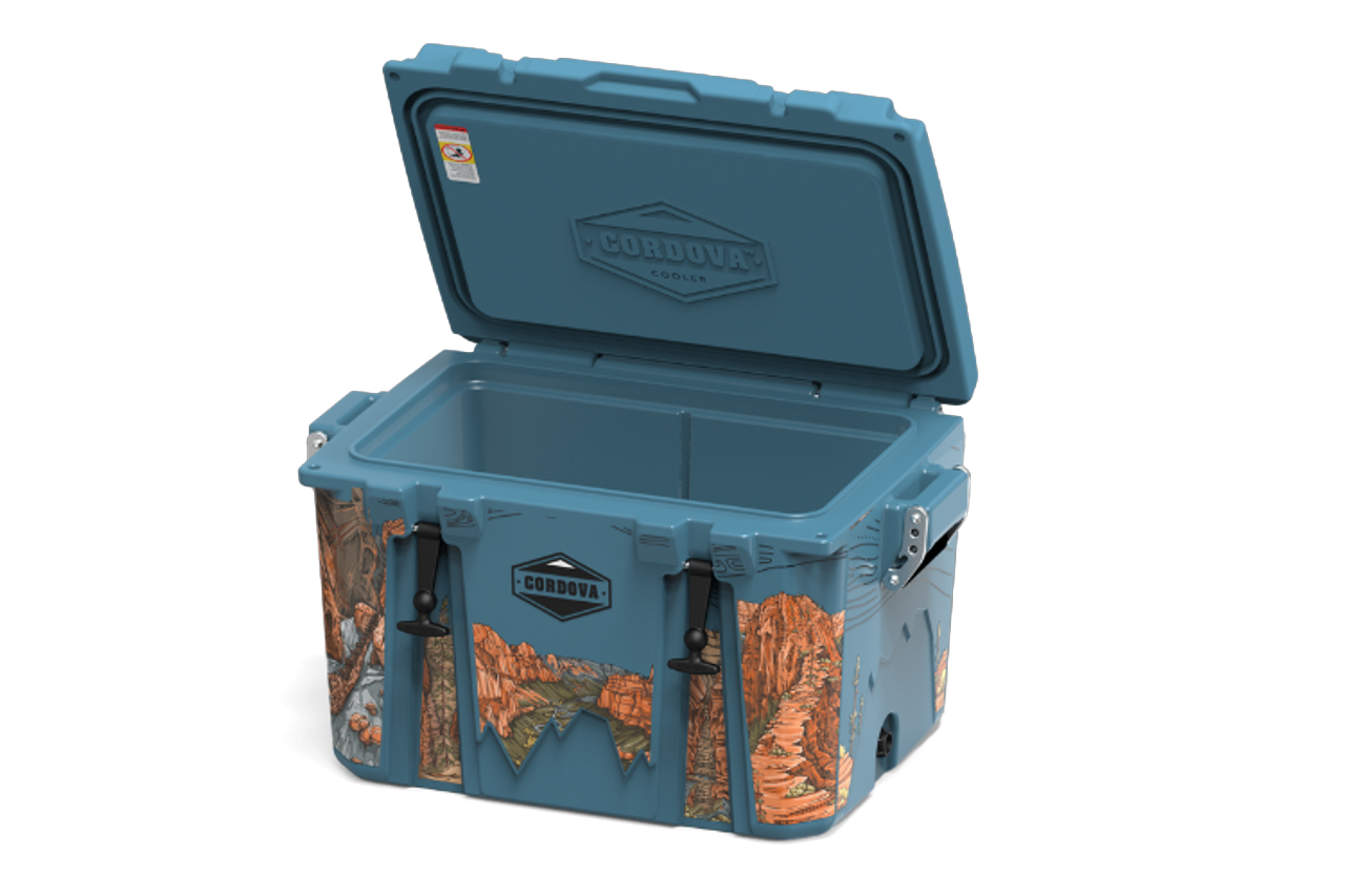 Zion National Park Outdoor Ice Cooler | Cordova Outdoors Zion National Park Outdoor Ice Cooler | Cordova Outdoors